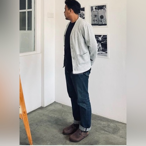 NWT Men’s Birkenstock Boston Oiled Leather Clog in Habana (Medium Brown) - Picture 4 of 15